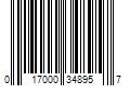 Barcode Image for UPC code 017000348957