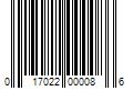 Barcode Image for UPC code 017022000086