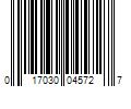 Barcode Image for UPC code 017030045727