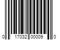 Barcode Image for UPC code 017032000090