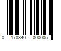 Barcode Image for UPC code 0170340000005