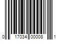 Barcode Image for UPC code 017034000081