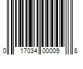 Barcode Image for UPC code 017034000098