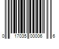 Barcode Image for UPC code 017035000066