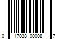 Barcode Image for UPC code 017038000087