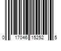 Barcode Image for UPC code 017046152525