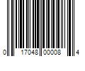 Barcode Image for UPC code 017048000084