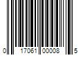 Barcode Image for UPC code 017061000085