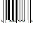 Barcode Image for UPC code 017070000038