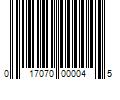 Barcode Image for UPC code 017070000045