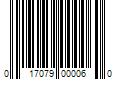 Barcode Image for UPC code 017079000060