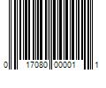 Barcode Image for UPC code 017080000011