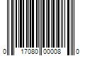 Barcode Image for UPC code 017080000080