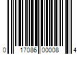 Barcode Image for UPC code 017086000084