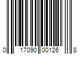 Barcode Image for UPC code 017090001268