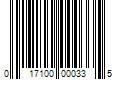 Barcode Image for UPC code 017100000335