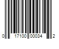 Barcode Image for UPC code 017100000342