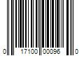 Barcode Image for UPC code 017100000960