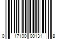 Barcode Image for UPC code 017100001318