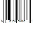 Barcode Image for UPC code 017100001851