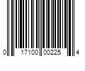 Barcode Image for UPC code 017100002254