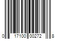 Barcode Image for UPC code 017100002728