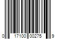 Barcode Image for UPC code 017100002759