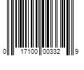 Barcode Image for UPC code 017100003329