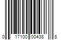 Barcode Image for UPC code 017100004388