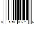 Barcode Image for UPC code 017100005026