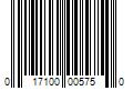 Barcode Image for UPC code 017100005750