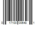 Barcode Image for UPC code 017100006481