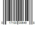 Barcode Image for UPC code 017100006498