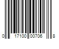 Barcode Image for UPC code 017100007068