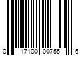 Barcode Image for UPC code 017100007556