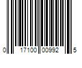 Barcode Image for UPC code 017100009925