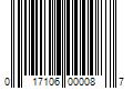 Barcode Image for UPC code 017106000087