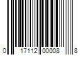 Barcode Image for UPC code 017112000088