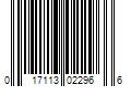 Barcode Image for UPC code 017113022966