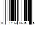 Barcode Image for UPC code 017113183155