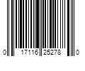 Barcode Image for UPC code 017116252780