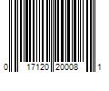 Barcode Image for UPC code 017120200081