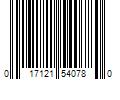 Barcode Image for UPC code 017121540780