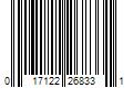 Barcode Image for UPC code 017122268331