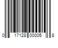 Barcode Image for UPC code 017128000058