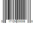 Barcode Image for UPC code 017129000088