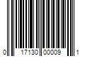 Barcode Image for UPC code 017130000091