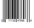 Barcode Image for UPC code 017138476966