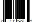 Barcode Image for UPC code 017144000070