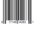 Barcode Image for UPC code 017149042631